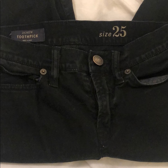 J. Crew Denim - Jcrew Black Toothpick Jeans